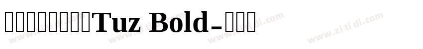 维吾尔文正文黑体Tuz Bold字体转换
